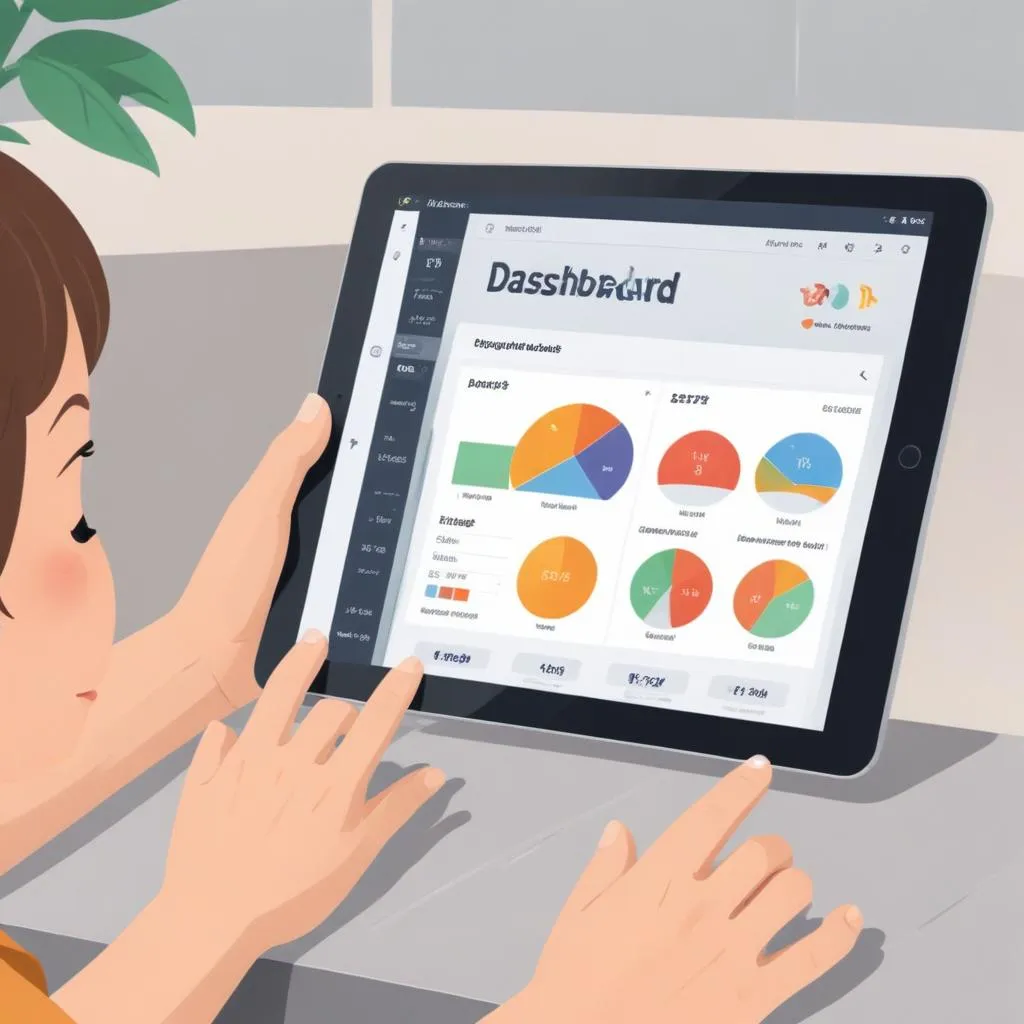 Dashboard on a tablet showing clear subscription usage analytics and an easy cancel button